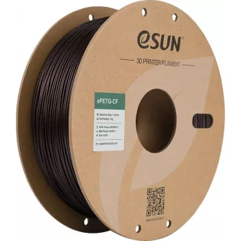 EPETG-CF 1,75mm NEGRO ROJO 1kg ESUN 3D FILAMENT (EPETG-CF-P175BR1)