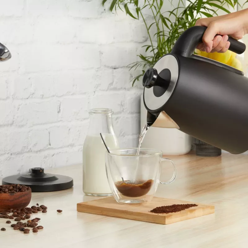Hervidor Petra 1,7 l 3 kW negro mate
