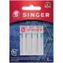 Agujas de máquina de coser SINGER 100/16 modelo 250053603 – pack de 5