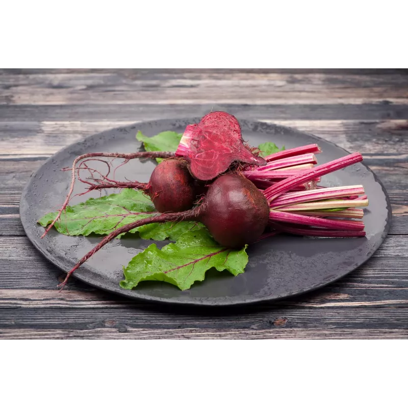 Semillas de hortalizas remolacha roja oscura Toraf, paquete de 20g