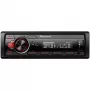 Pioneer MVH-130DAB - negro - rojo - 1 DIN - 200 W - 50 W - Android - dial giratorio