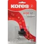 Rollo de cinta Kores para Epson IR 40 T, negro/rojo compatible con Casion FR105/SR110/FR110/FR120/FR120C (G745SR)