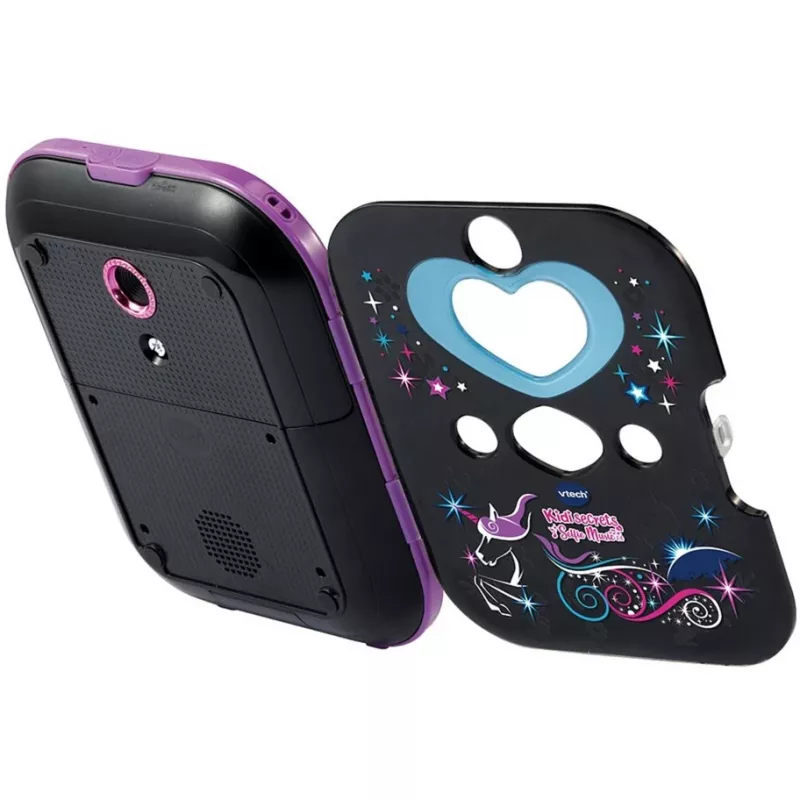 Kidisecrets Selfie Music 2.0, ordenador de aprendizaje negro/lila