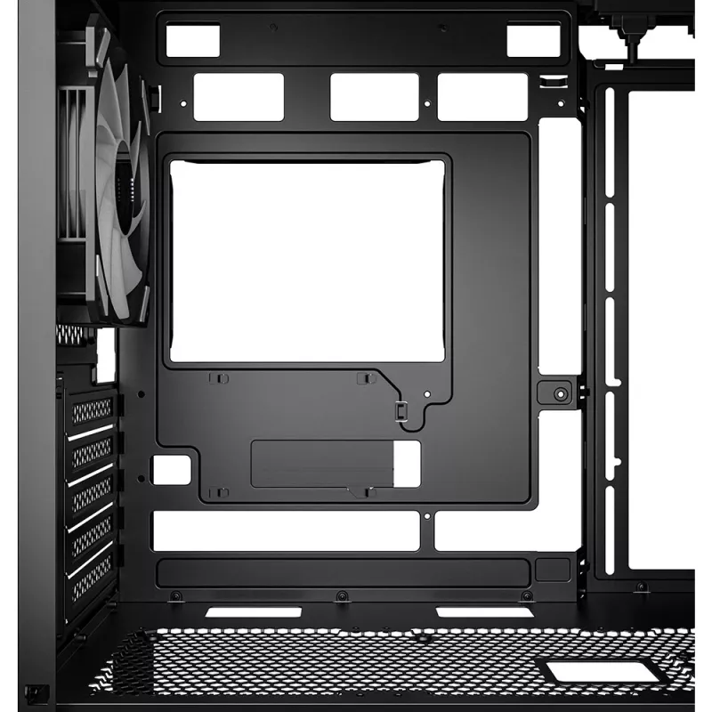 Sharkoon MK4W RGB Strip Micro Tower Negra