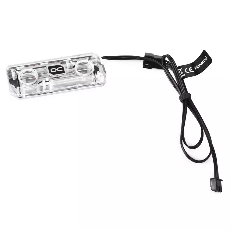 Refrigerador de agua para SSD Alphacool HDX Apex M.2 2280, Acrílico aRGB