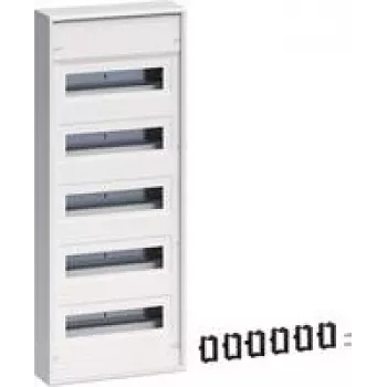 Cuadro de distribución Hager VA60CN 5x12PLE, IP30 sin puerta 1 (VA60CN)