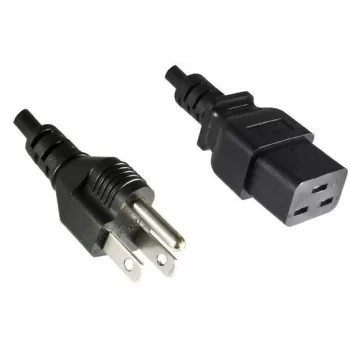 Microconnect PE110518 Cable de alimentación negro 1,8 m conector hembra C19