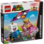 Set de juguete de construcción LEGO 72038 Super Mario Mario Kart Wario King Buu Huu – figuras de personajes y elementos de circuito