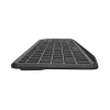 Natec Turbot 2 | Teclado | Inalámbrico | US | Bluetooth | Negro/Gris