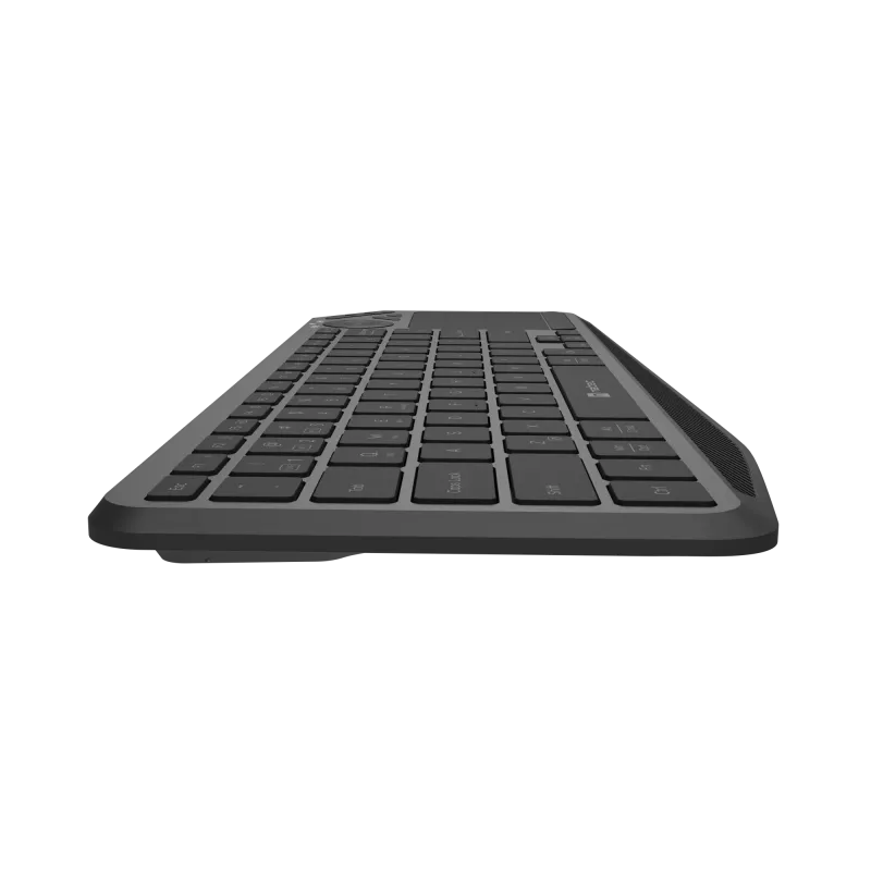 Natec Turbot 2 | Teclado | Inalámbrico | US | Bluetooth | Negro/Gris