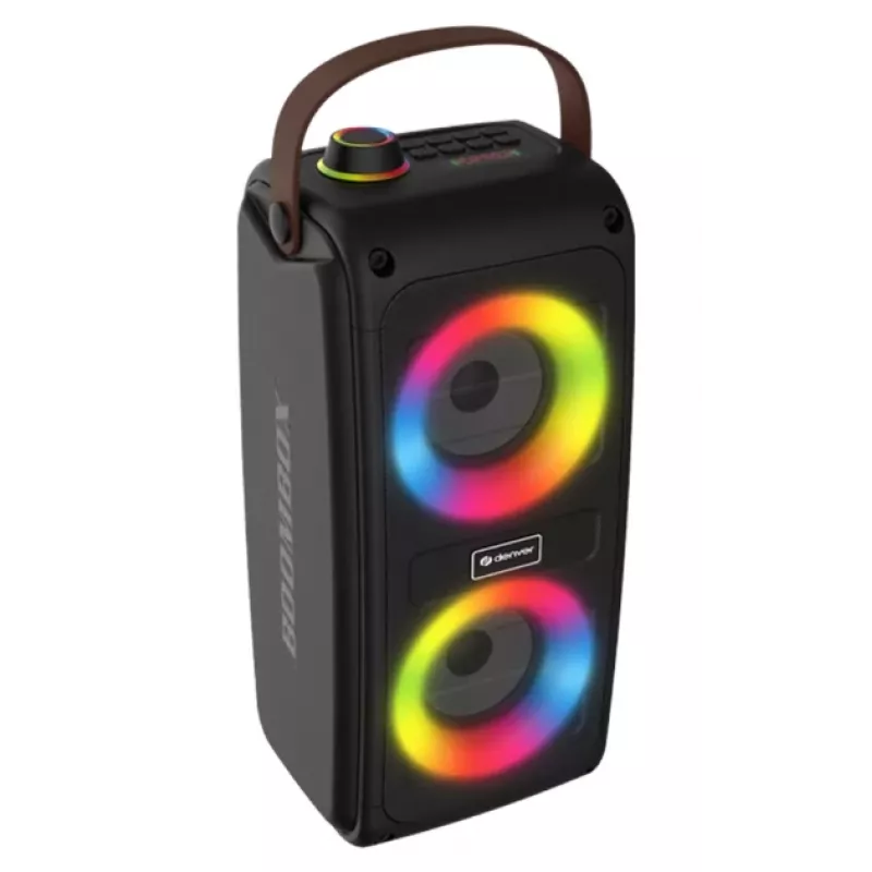Denver BTV-230 Altavoz portátil estéreo negro
