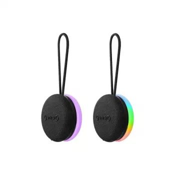 Altavoz Bluetooth portátil DEFENDER ENJOY 40 — 7 W RMS, Bluetooth 5.3, iluminación LED, batería LiPo, 9 h, negro