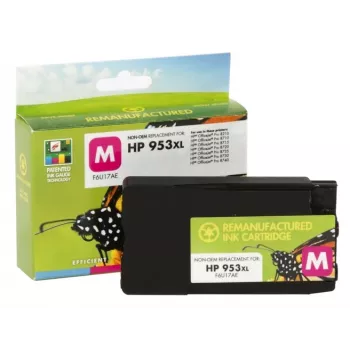 Cartucho de tinta compatible Static Control HP 953XL (F6U17AE), Magenta (chip nuevo)