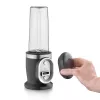 Caso Batidora con batería | Click & Blend | Aparato de sobremesa | 240 W | Material de jarra Tritan | Volumen de jarra 0,5 L | Acero inoxidable/negro mate