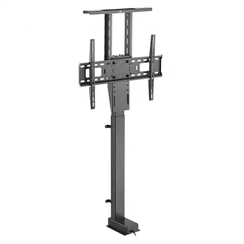 Soporte de suelo con elevador de TV eléctrico motorizado inteligente Maclean MC-866T TUYA app móvil Alexa Google Home 37''-80'' 60kg armario VESA (enchufe EU)