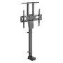 Soporte de suelo con elevador de TV eléctrico motorizado inteligente Maclean MC-866T TUYA app móvil Alexa Google Home 37''-80'' 60kg armario VESA (enchufe EU)