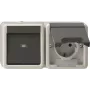 GIRA 417730 combinación interruptor/toma de corriente horizontal K (417730)