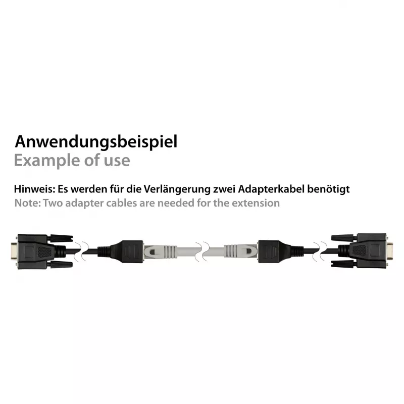 Cable adaptador Good Connections RJ45 a RS232 serie