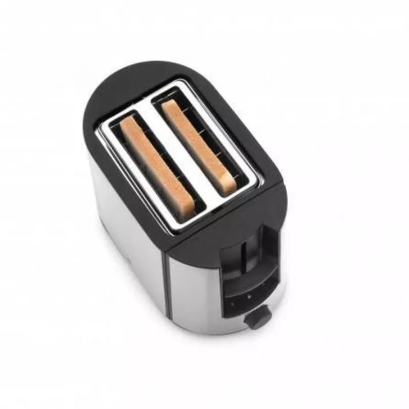 Tostadora WMF Bueno Pro 6 — 2 rebanadas, 870 W, plata/negra