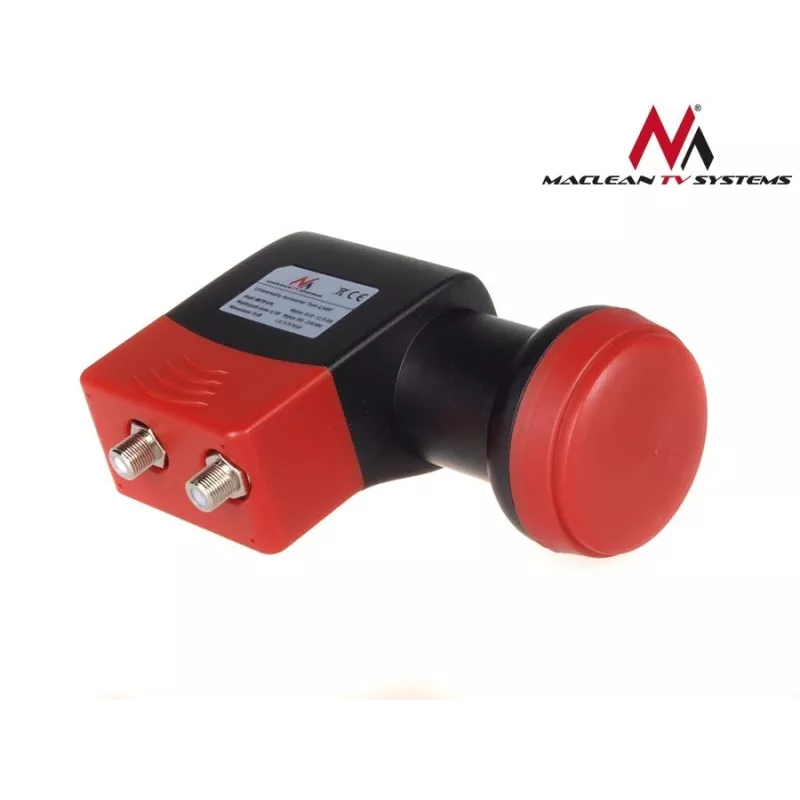 Convertidor de satélite MACLEAN MCTV-670 Twin, convertidor de señal de satélite de dos salidas