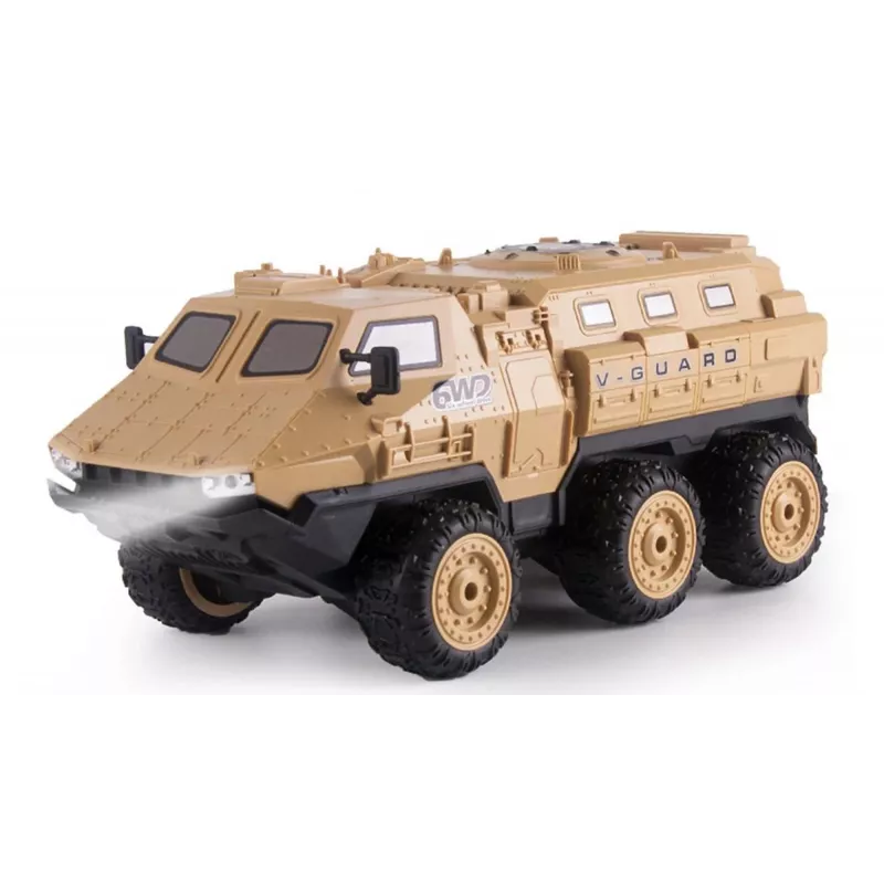 Amewi V-Guard vehículo blindado 6WD 1:16 RTR radiocontrol modelo RC motor eléctrico (22585)