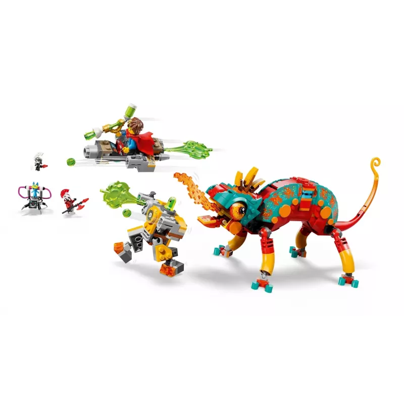 Juguete de construcción LEGO 71492 Dreamzz Set de juego Camaleón de fuego de Mateo, modelo de bloques para construir con imaginación