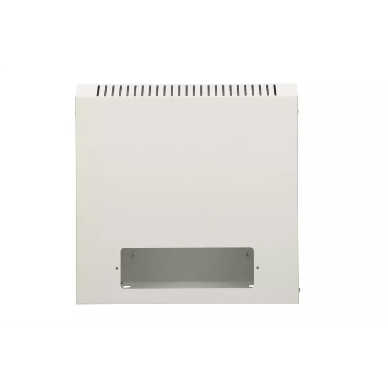 Armario de pared Extralink caja rack 6U 10 pulgadas gris cerradura con llave gestión de cables