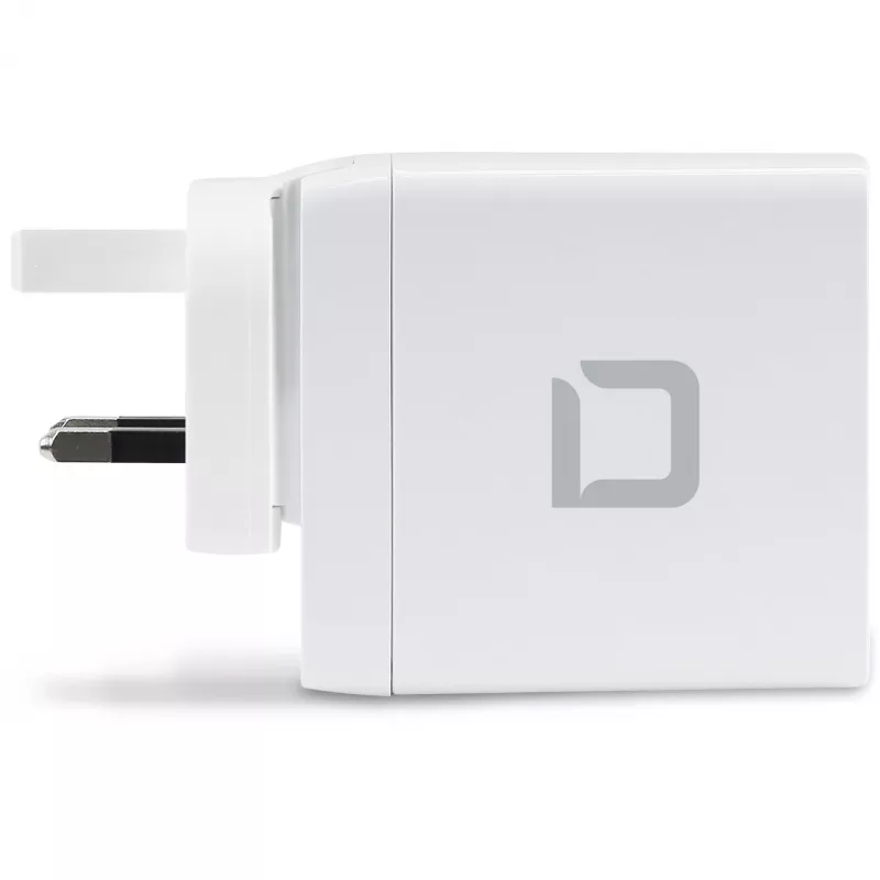 Cargador DICOTA D31983 para dispositivos móviles y portátiles, blanco, carga rápida por CA, inductivo