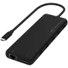 Adaptador multipuerto USB-C Satechi ST-P3D13K 13 en 1 con soporte para triple pantalla