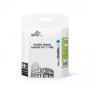 Cartucho de tinta TB compatible con Brother LC1240C 100% nuevo
