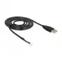 Cable USB DeLOCK 1,5 m USB2.0-A/5p negro