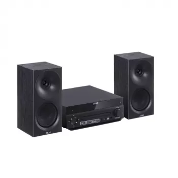 Sistema de audio AKAI AM-301 BK Music Center – equipo de audio compacto para el hogar