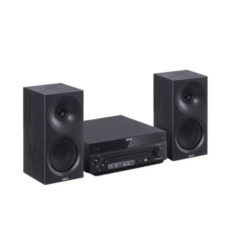 Sistema de audio AKAI AM-301 BK Music Center – equipo de audio compacto para el hogar