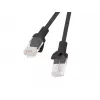 Cable de red LANBERG PCU5-10CC-0300-BK U/UTP Cat5e, 3 m, Negro