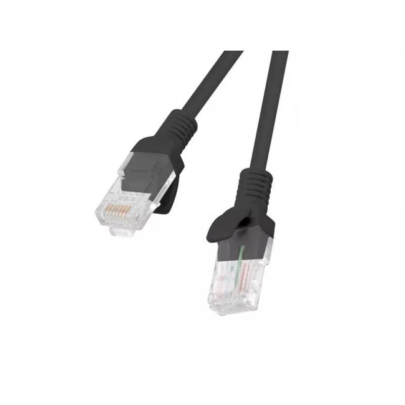 Cable de red LANBERG PCU5-10CC-0300-BK U/UTP Cat5e, 3 m, Negro