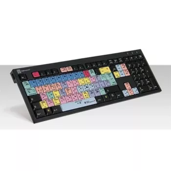 Teclado Logickeyboard Adobe Premiere Pro CC QWERTZ alemán multicolor