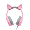 Auriculares gaming HAVIT Gamenote H2233D RGB — circumaurales, con cable, rosa