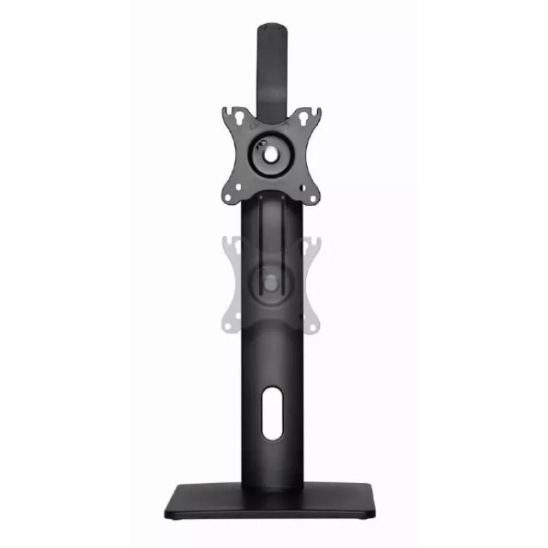 Soporte de sobremesa para monitor Gembird MS-D1-01 altura ajustable Negro