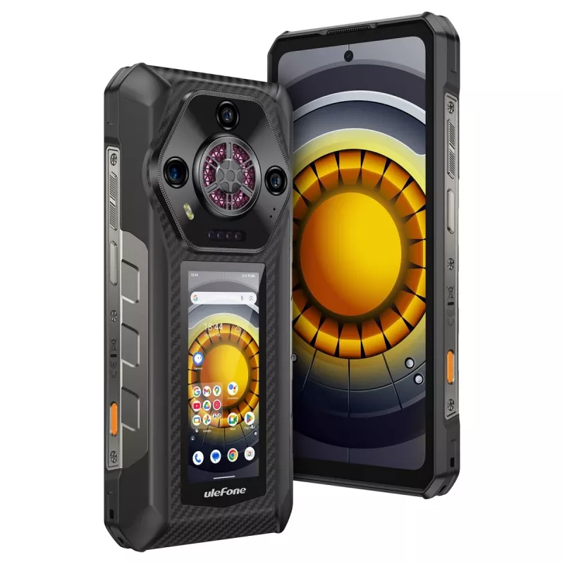 Ulefone Armor 30 Pro 5G UF-A30P smartphone, 6,95 pulgadas, 16 GB RAM, 512 GB, IP69K, Android 14, 12800 mAh, negro