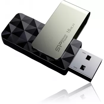 Silicon Power Blaze B30 SP016GBUF3B30V1K memoria USB, 16 GB, USB 3.0, negro