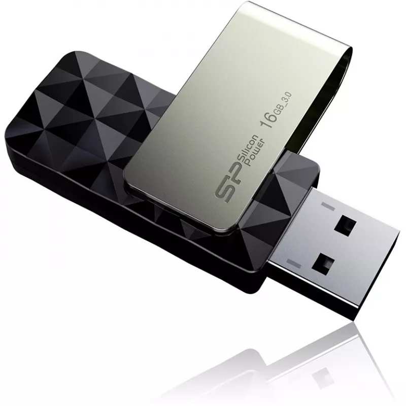 Silicon Power Blaze B30 SP016GBUF3B30V1K memoria USB, 16 GB, USB 3.0, negro