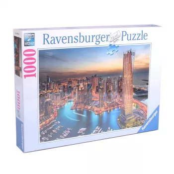 Puzle Ravensburger Dubai Marina 88904 — 1000 piezas, formato estándar