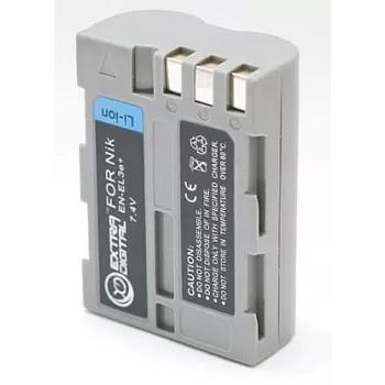 Batería de cámara recargable Extra Digital EN-EL3e, 7,2 V 1500 mAh
