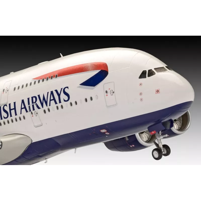 Revell 03922 Airbus A380-800 British Airways kit de maqueta de plástico, 1:144