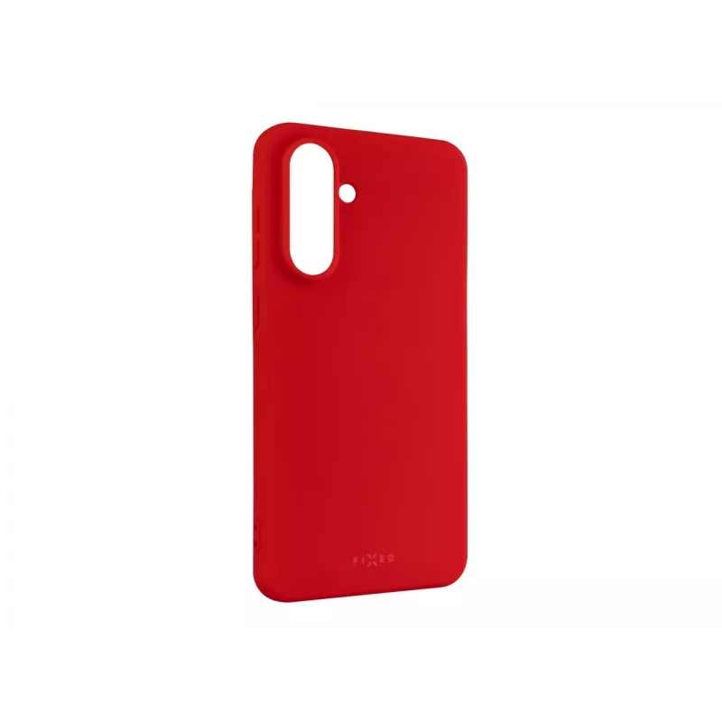 Tapa trasera FIXED para Samsung Galaxy A56 5G — Goma, rojo