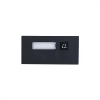 Módulo de pulsador DAHUA VTO4202FB-MB1 — negro, 1000 × 49,9 × 30,5 mm