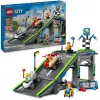 LEGO CITY 60460 No Limits: Camión con rampa y coche de carreras
