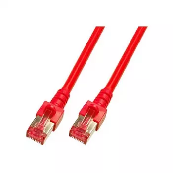 Cable de parcheo RJ45 EFB-Elektronik Cat.6 S/FTP LSZH rojo 2m Fabricante: EFB Elektronik (K5512.2)