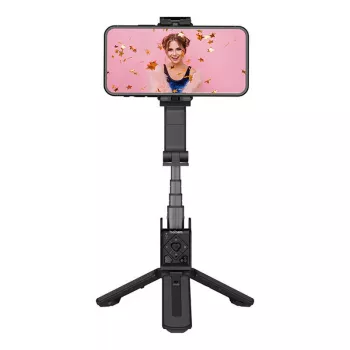 Estabilizador de cámara para smartphone Hohem iSteady Q negro 360° pan-roll