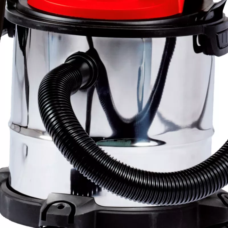 Einhell TC-VC 1812 S aspiradora de sólidos y líquidos, 1250 W, roja